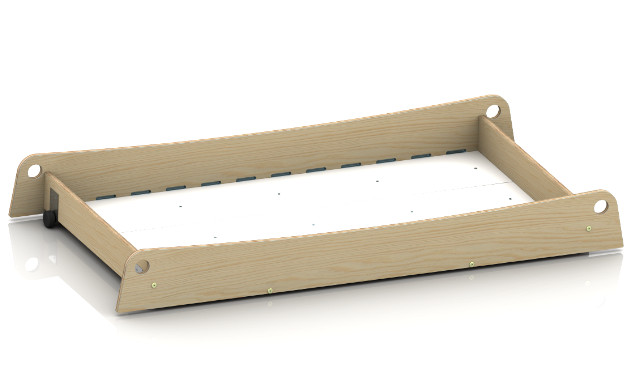 Holzschublade zur Aufbewahrung